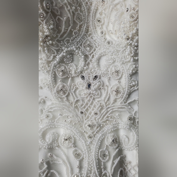 Martina Liana Strapless Wedding Corset/Bodice - Picture 3 of 8